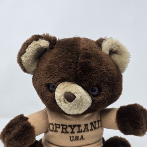 Opryland Brown Bear Stuffed Animal Teddy Souvenir 1982 - Picture 4 of 6